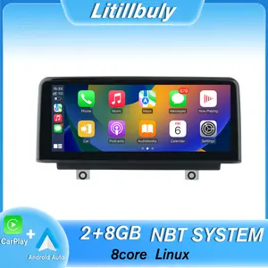 Car stereo for BMW Series1 F20/F21 & 2 F22 & 3 F30/F31/F34/F35 & 4 F32/F33/F36 (2012-2016) touch screen with Android Auto Wireless Carplay, Bluetooth WIFI supports GPS Navigation Car Video Player Car Tv Stick