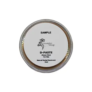 D-PASTE: Green Vine- Natural Organic Herbal Deodorant Paste, FOR HIM 10ml Sample
