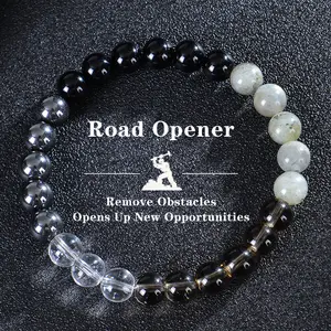 Road Opener Bracelet Remove Obstacles Opens Up New Opportunities Healing Natural Crystal Stone Gemstone Gorgeous Jewelry Souvenir Valentine Anniversary Love Girlfriend Boyfriend Christmas Halloween Birthday Gift New Year