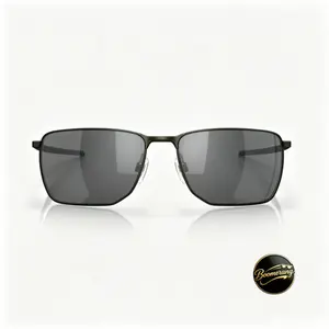 Men’s Narrow Rectangular Polarized Sunglasses, 20g Ultra Light C5 Alloy Wire Frame Non Slip Sweat Grip Shades for Driving Business Police Fishing Golf