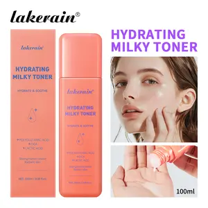 ​ Multi-Use Hydrating Toner Lotion, with Proline + Centella Asiatica, Milk Creamy Texture for Deep Hydration, Instant Cooling Face Skin, Moisture Lock, Translucent Glowing Skin, Sensitive Skin & Sunburn Recovery