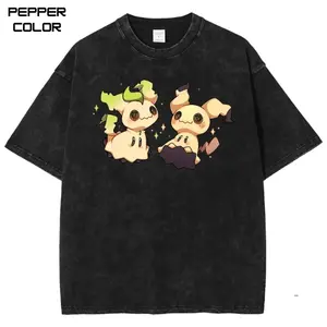 Mimik Leafeon Graphic Tees, PKM Shirt, 90s Anime Shirt, Anime Merch, Manga shirt, Unisex Streetwear Tee, cotton crewneck shirt, Trending, Viral, Gift For Him and Her