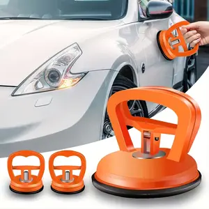 DIBMS 3-Pack Car Dent Puller Suction Cup Kit – Heavy-Duty Auto Dent Repair Tools for Small Dents, Glass, Tile & Furniture – Scratch-Free ABS Rubber Grip, Compact & Portable