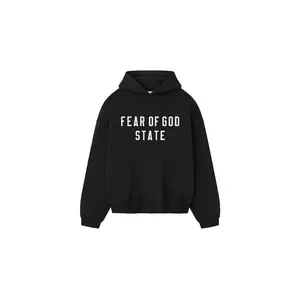 90's Pullover Hoodie "Jet Black" 192SP256210F