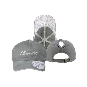 Chevrolet "Script Pony Tail" Adjustable Ladies Hat