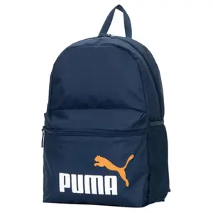 Puma Unisex Blue Fabric Backpack for Sports and Casual Wear
