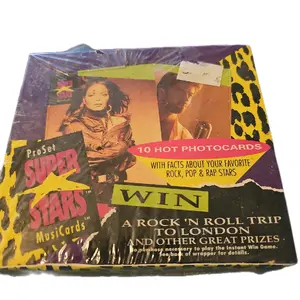 Unopened Music Cards Box - Toys & Hobbies Games & Puzzles Card Games