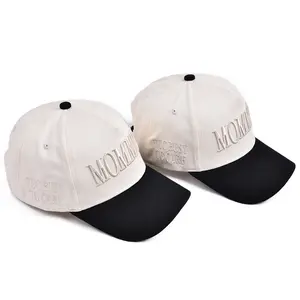 2026 New Letter Embroidery MOMMIN Baseball Cap for Women, Spring/Summer Outdoor Sun Protection Visor Hat, Unisex