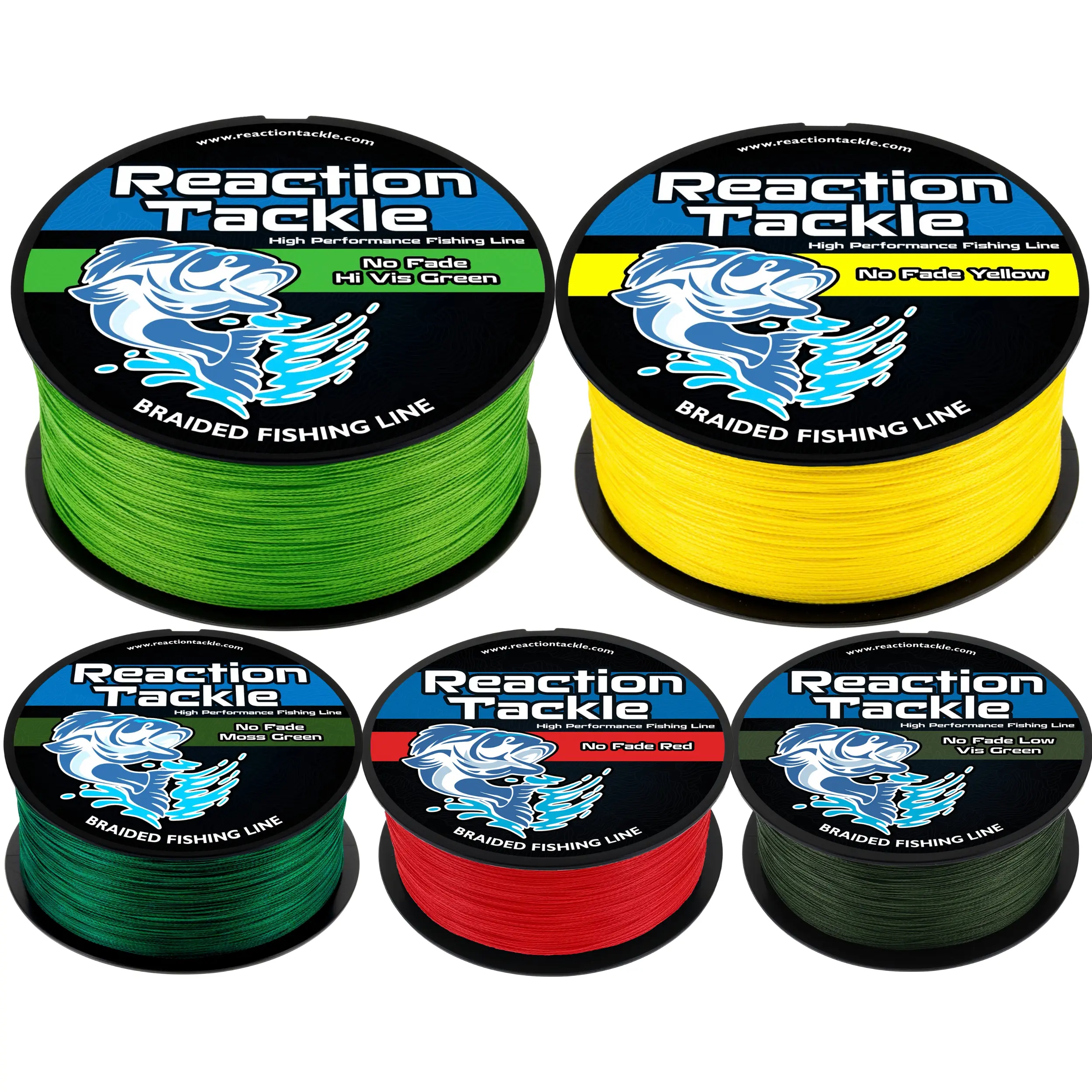 No Fade Braided Fishing Line - Zero Stretch & Ultra Thin - 6lb to 100lb Strength - 150yd to 3000yd Bulk Spools - UHMWPE Fibers - Bass, Trout, Saltwater & Freshwater Braid - Reaction Tackle - TikTok Shop No Fade Braided Fishing Line - Zero Stretch & Ultra Thin - 6lb to 100lb Strength - 150yd to 3000yd Bulk Spools - UHMWPE Fibers - Bass, Trout, Saltwater & Freshwater Braid - Reaction Tackle - TikTok Shop