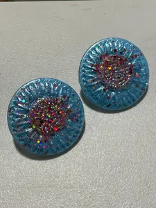 Sunflower Glitter Vent Clips