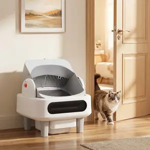 Self Cleaning Cat Litter Box with App Control, Automatic Litter Box, 11L Capacity, Quiet Operation, WiFi 2.4G/5G, Multi-Cat Suitable