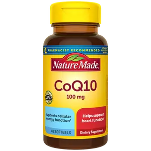 Nature Made CoQ10 100 mg Softgels, Dietary Supplement for Health & Wellness Support
