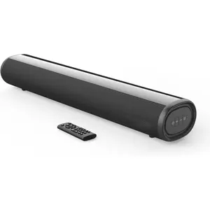 Sound Bar for TV,  5.0 Soundbar, 50 Watt 16 Inch Soundbars for Home Audio, Gaming, Projectors, TV Speakers Supports HDMI ARC/Optical/RCA/USB/AUX/Coax in Connection, Wall Mountable