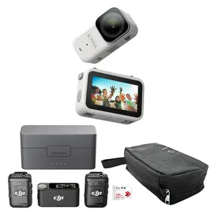 Xtra Atto Action Camera with Mic 2 (2 TX + 1 RX + Charging Case) Bundle