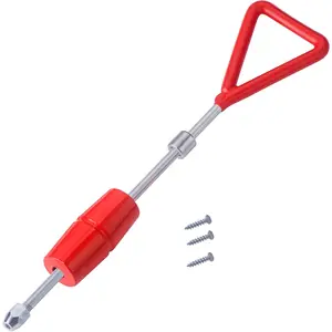 1 LB Slide Hammer with 3 Screw Tips,Dent Puller Slide Hammer Kit Auto  Repair Tool Sliding Work DIY, One  Shaft/Handle for Strength