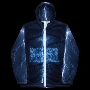 Women's football windbreaker