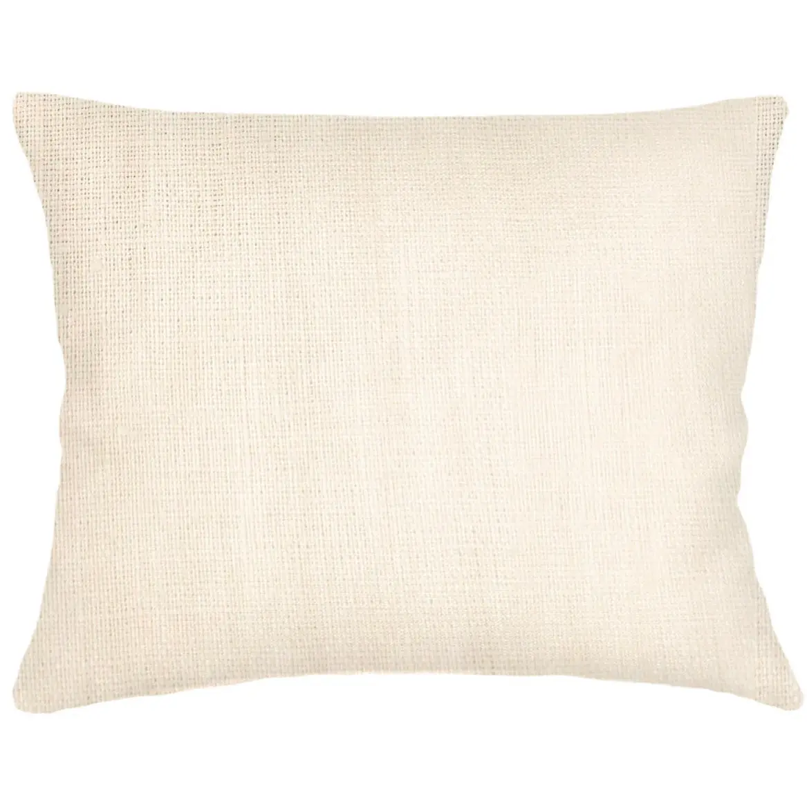 Anaya Home So Soft Linen Ivory Dutch Euro Pillow 28x36 With Down Insert