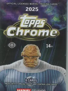 1 (One) Single Pack - 2025 Topps Marvel Studios Chrome Hobby