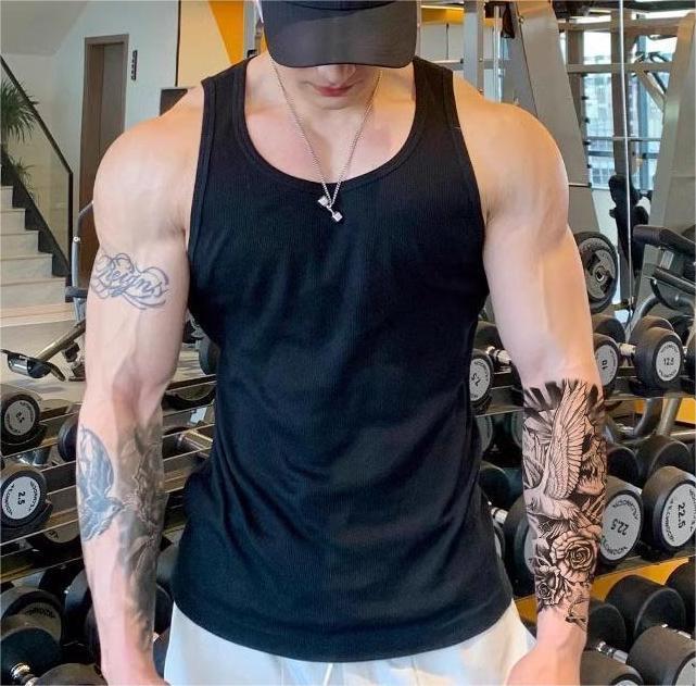 76 Sheets Large Black Temporary Tattoo Stickers - Tribal Wolves, Tigers, Lions, Snakes, Skulls, 12 Fake Tattoo Stickers for Men & Women Arm Designs