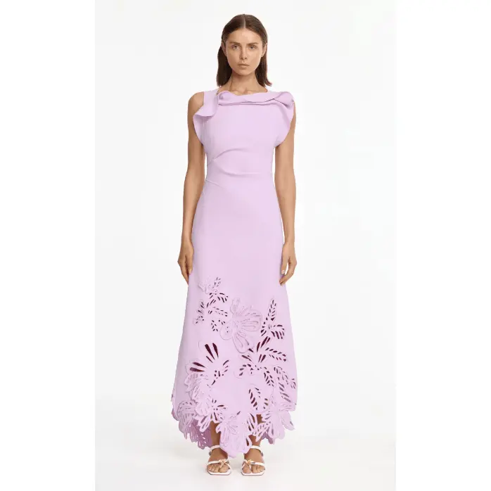 Acler Lessonhall Maxi Dress in Wisteria