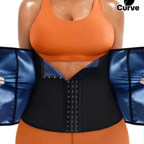 [Plus Size] Solid Color Zipper Front High Waist Trainer, Postpartum Abdominal Binder, Postpartum Belly Wrap, Tummy Control Shaper, Women's Shapewear for Daily Wear