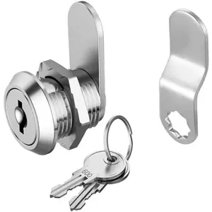 Keyed Alike Cabinet Cam Locks, 5/8 inch Cam Lock Replacement for Toolbox, Desk Drawers, Trailer, RV Boxes and Mailboxes