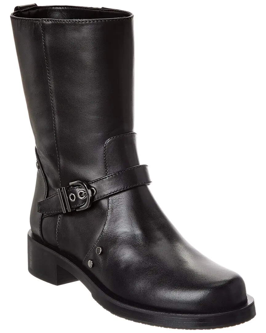 Stuart Weitzman Maverick Leather Bootie