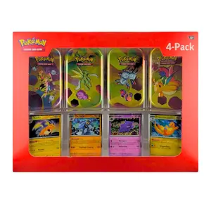 Pokémon Scarlet & Violet 151 Mini Tin 4-Pack Bundle + Promo Cards