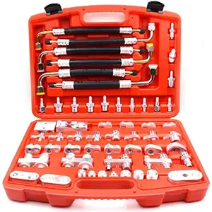 1Set Automotive Air Conditioning Leak Detector Repair Tool Side Leakage Joint Truck Van piston caliper compressor rewind tool Wrench Heavy Duty