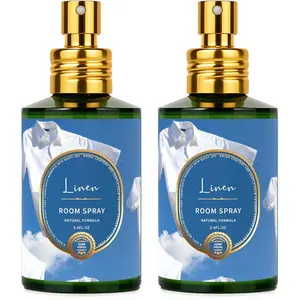 Linen Room  2 Pack, 3.4oz/100ml Each - Long-Lasting Air Freshener & Odor Eliminator for , Bathroom, Bedroom & Office, Concentrated Room