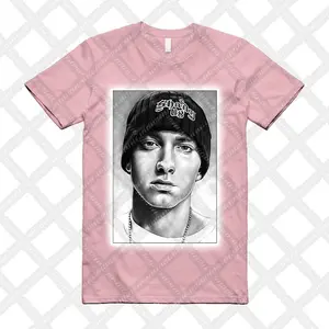 11 Legend Pink White Low T Shirt Match EMINEM