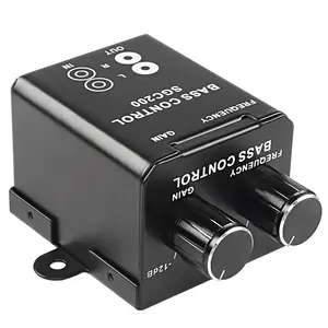 RCA Bass Knob for  Amplifier Volume Control Knob Universal  Audio  Regulator Remote Controller Adjust Knob for Subwoofer Equalizer Crossover