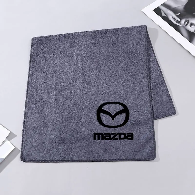 Microfiber Car Wash Towel, Cleaning Drying Cloth, Microfiber Cleaning Cloths for Mazda 3 6 Cx5 2 Cx3 Cx9 Mx5 Rx8 Axela Demio Atenza, Car Accessories, Car Cleaning Supplies, Car Wash Drying Towels