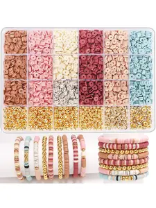 Boho Style Beaded Bracelet Set, Colorful Beaded Bracelet, Fashion Accessories for Women & Girls, Trendy All-match & Exquisite DIY Jewelry Making Set, Beads Bracelet