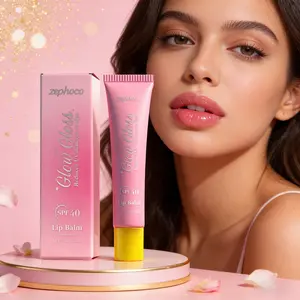 Crystal Clear Lip Protection Gel for Water-Luminous Lips, Gentle Hydration and Moisture for Healthy Lips, Nourishing Lip Care