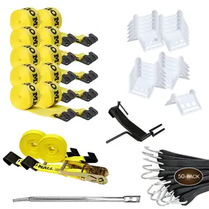 Flatbed Kit - Straps + Winch Bar & Winder + V Boards - 84 Pcs