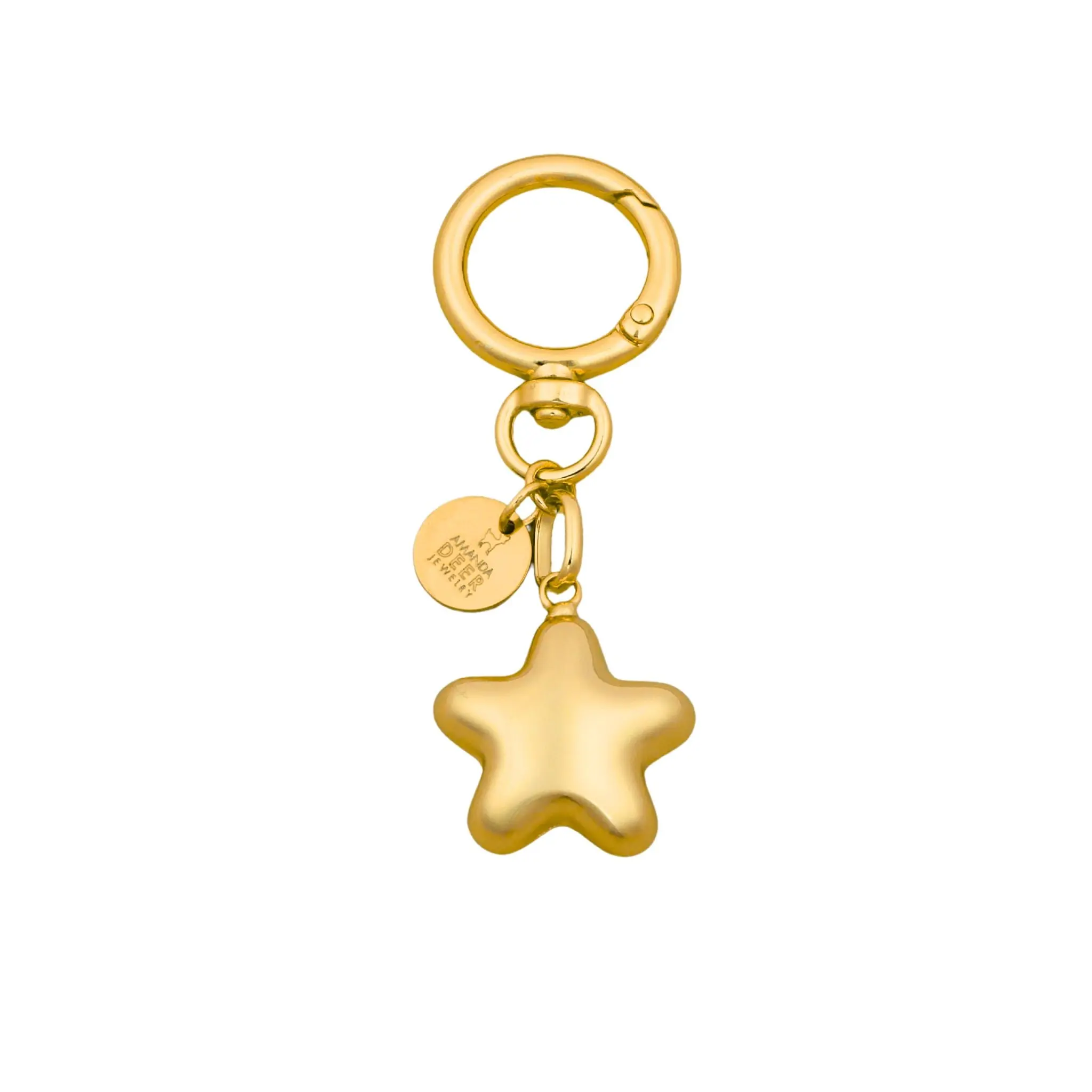 Puffy Star Bag Charm