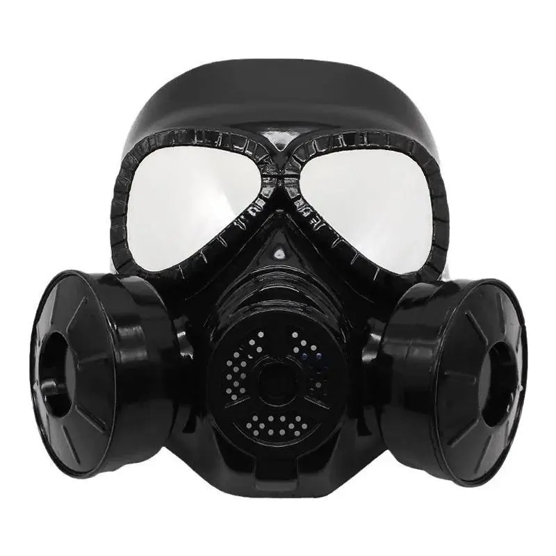 Unisex Full Face Protective Tactical Respirator Mask - Full Face Cover, Breathable Design, Adjustable Straps, Personalized Style for Adult Airsoft Shooting, Hunting, CS Game Cosplay (Protective Masks for Tactical Activities)