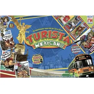 TURISTA MEXICANO - JUEGO DE MESA DIVERTIDO TURISTA MEXICANO - JUEGO DE MESA DIVERTIDO
