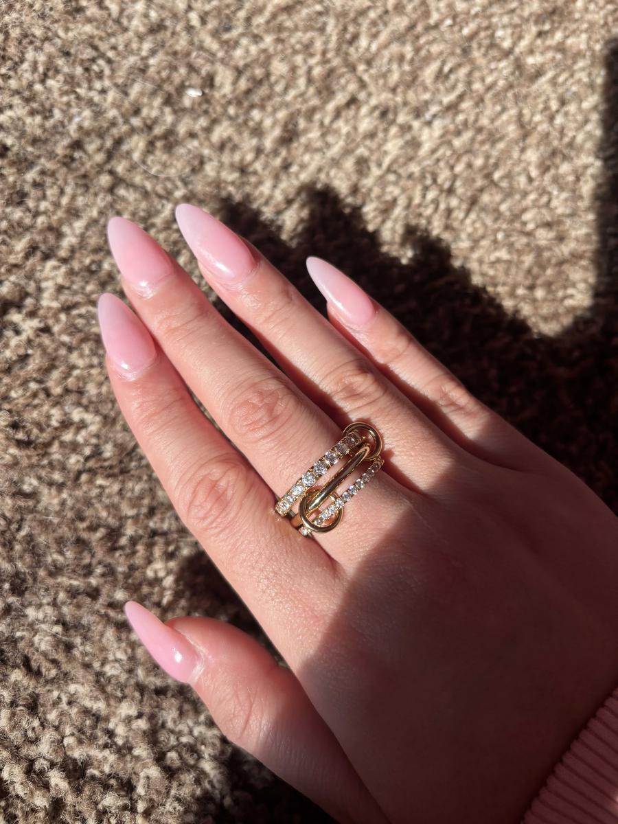 Item: Cubic Zirconia, Yellow Gold, 8