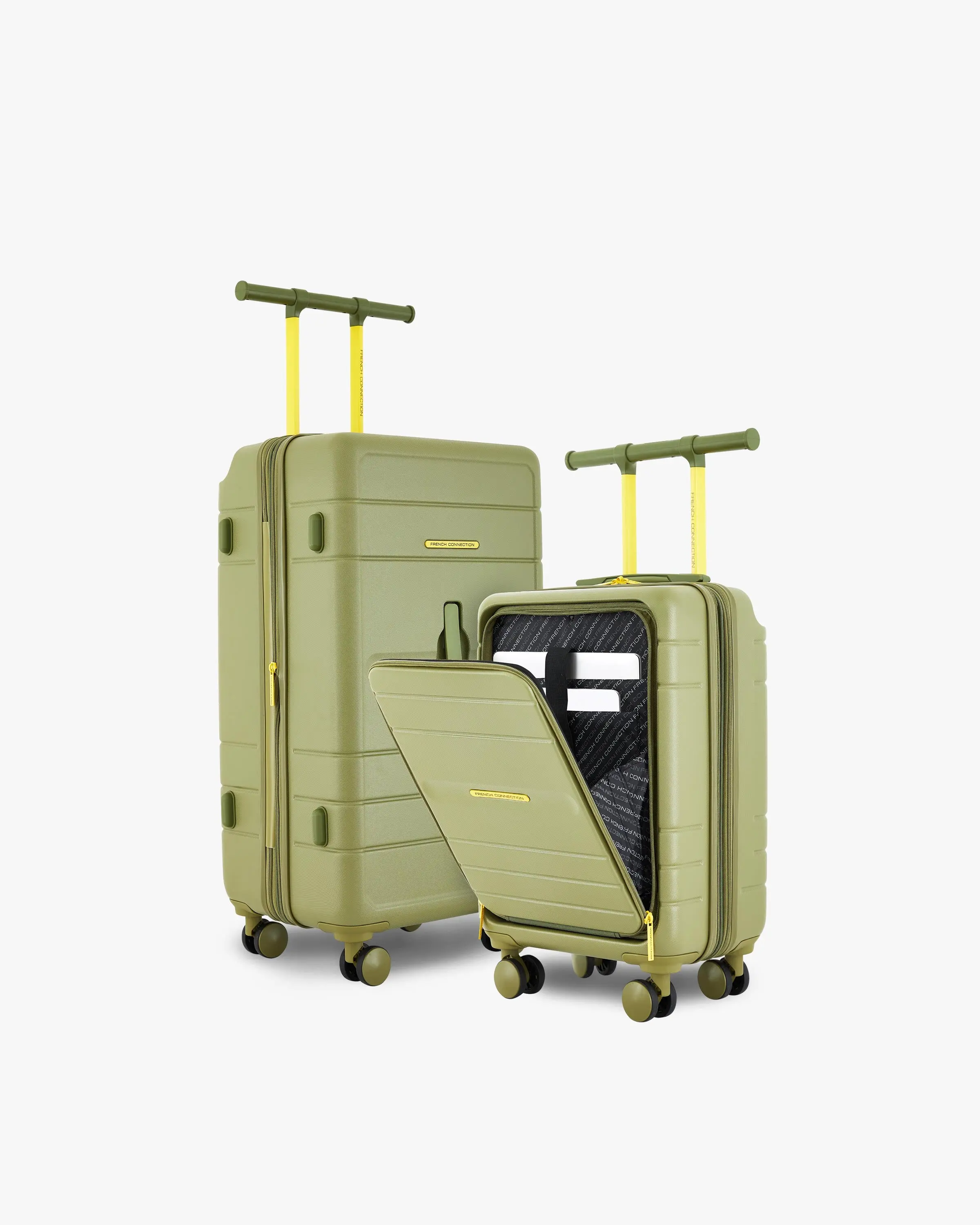 French Connection St. Martin Wing-On™ 2-Piece Trunk Luggage Set