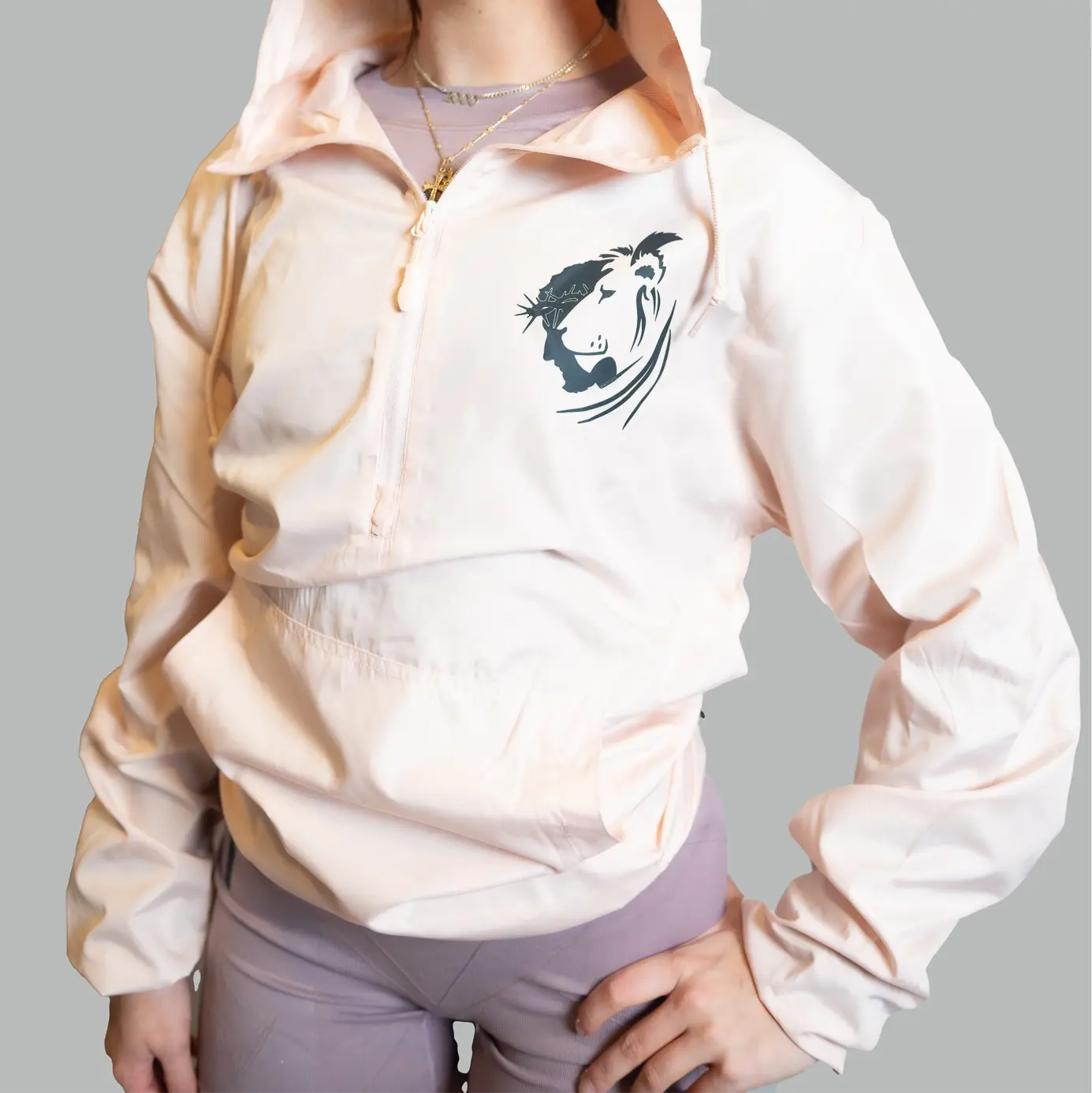Pink Wind-breaker
