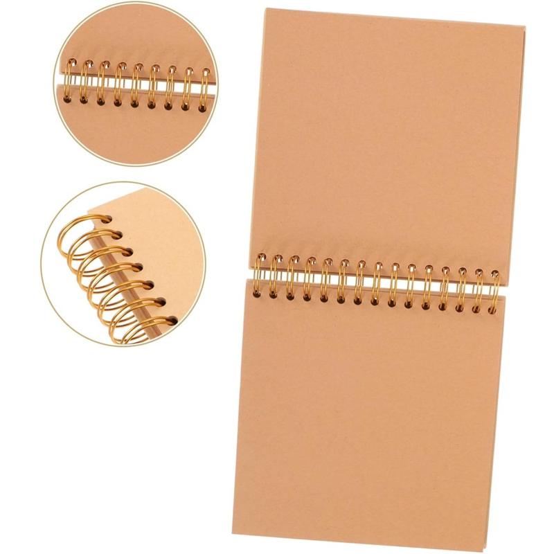 Travel Scrapbook Album 40 Pages (8 x 8 Inch) Brown  Kraft Paper, Photo Album Scrapbook, Memory Book - Ideal for Your Anniversaries Scrapbooking Albums Art & Craft Projects,Christmas Gift Ideas.