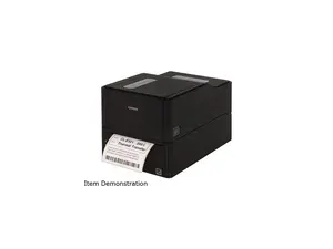 Citizen CL-E321XUBNNA CL-E321 4" Compact Thermal Transfer + Direct Thermal Label Printer, 203 dpi, USB, LAN, Serial - Black