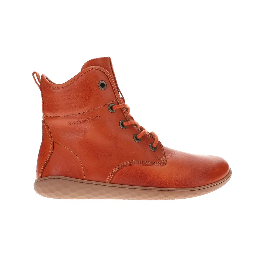 Vivobarefoot Mens Pilgrim Round Toe Lace Up Casual Boots Ankle - Brown