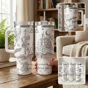 Wizard 40 oz Tumbler, Gift For P0tterheads