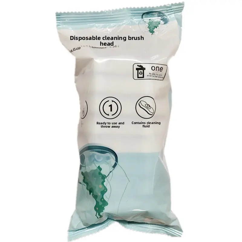 Disposable Toilet Brush with Holder, Deep Clean Toilet Scrubber with Replacement Heads, Quick Clean Toilet Brush for Bathroom, No Drilling Disposable Toilet Brush with Holder, Deep Clean Toilet Scrubber with Replacement Heads, Quick Clean Toilet Brush for Bathroom, No Drilling