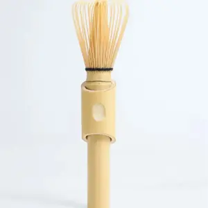 Long Handle Stirrer 14.5cm Bamboo Tea Whisk, Eco-Friendly Handmade Slim Bamboo Matcha Beater, Traditional Japanese Tea Tool, Tea Making Tools
