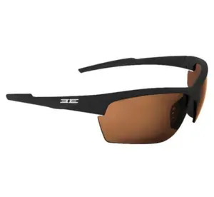 Epoch Eyewear  Kennedy Sunglass with Amber Lens - Black