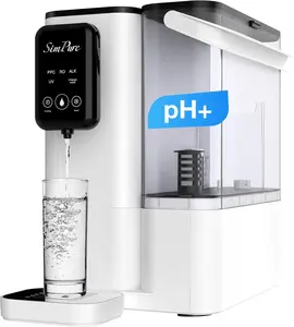 SimPure Y9A UV Countertop Reverse Osmosis Water Filter, Alkaline Remineralization 300 GPD 6 Stage Purification, RO Water Filtration System, Super Fast Filtering Portable Water Purifier